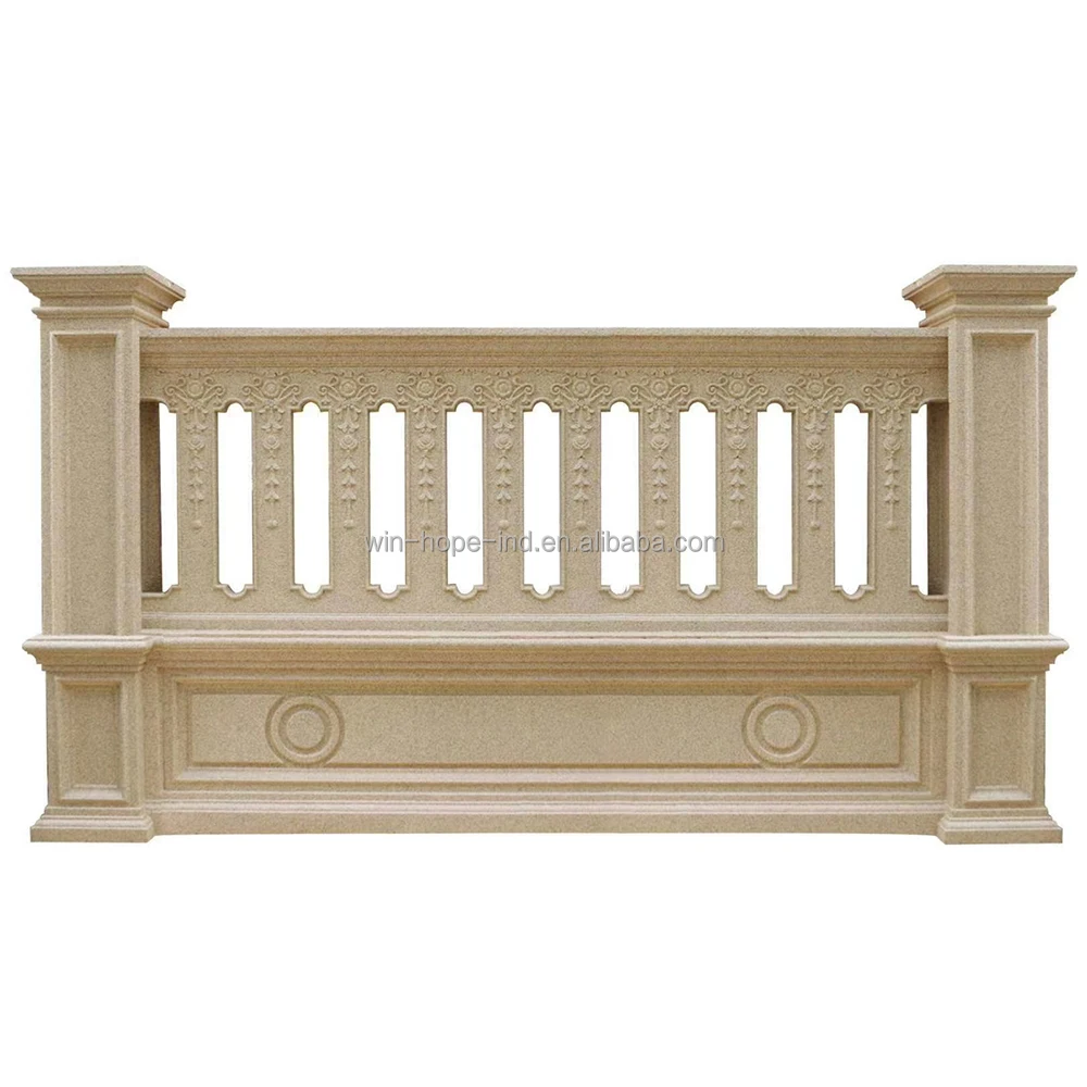 New design concrete baluster fence pillar mold for villa hotel school