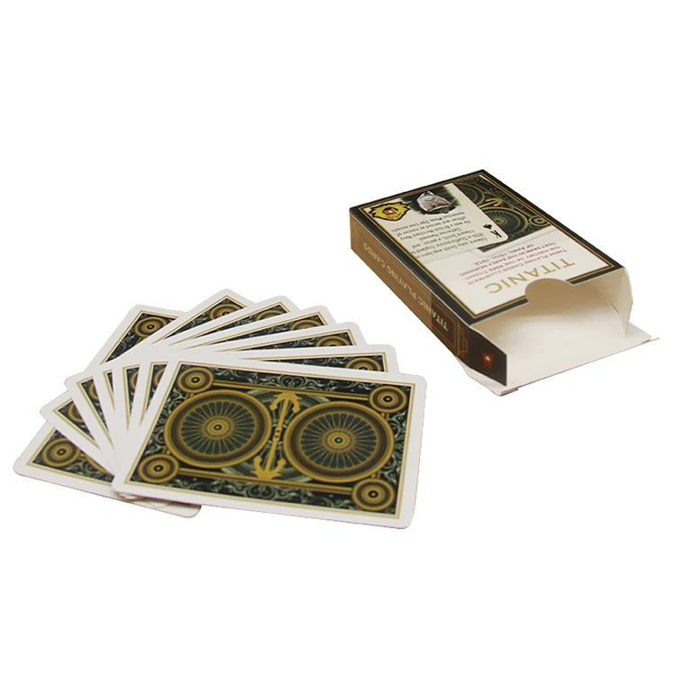 Wholesale Custom Design Paper Playing Cards Poker PVC Plastic Poker Cards Playing Card With Your Own Logo Design