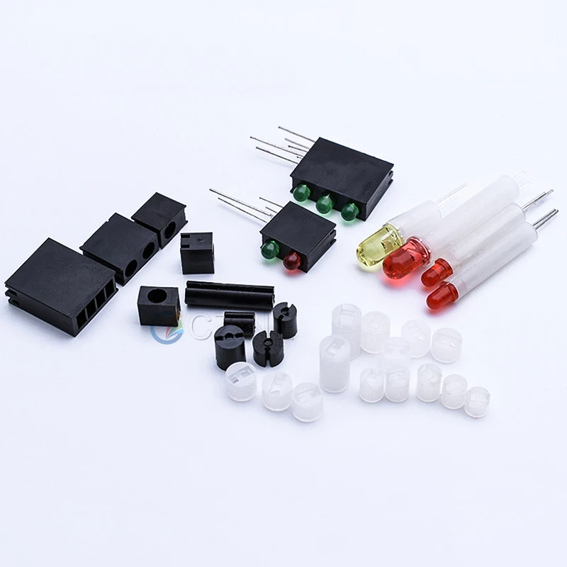 Изоляционная Колонка 3 мм, 5 мм, 8 мм, Белая нейлоновая лампа, поднятая наволочка, светодиодные лампы, бусины