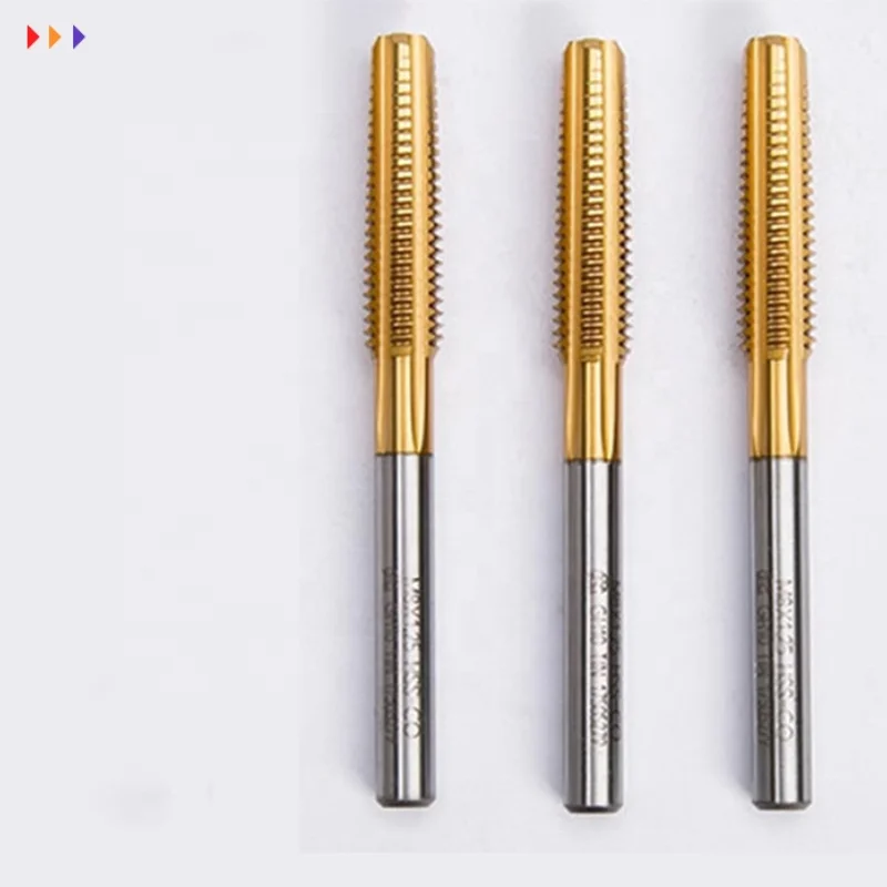 Customize HSS straight flute tap for stainless steel black iron