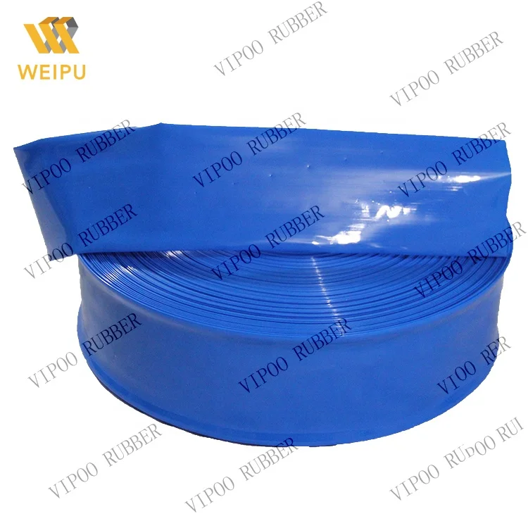 Flexible watering flat hose 2 inch discharge pipe high pressure or low pressure factory direct