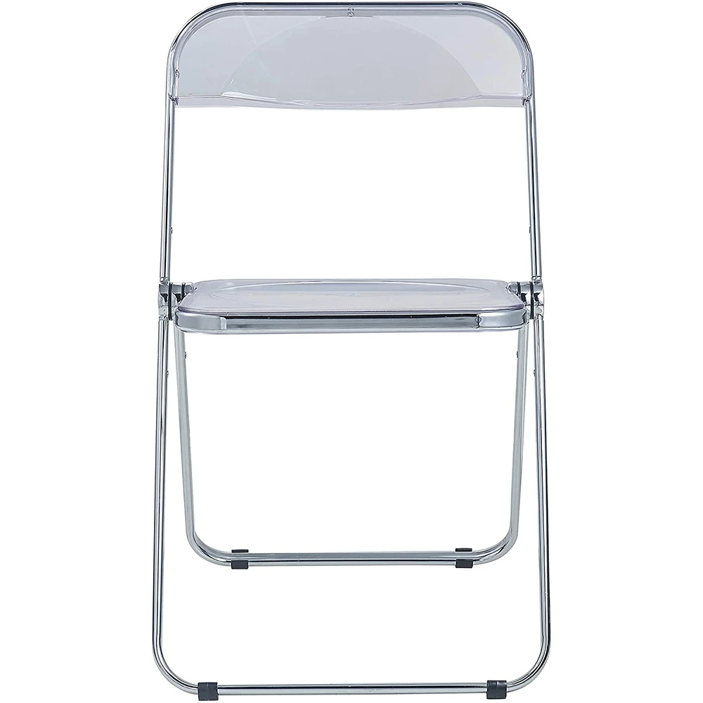 Modern scandinavia nordic high quality white plastic folding chairs for event outdoor folding garden zero gravity chair