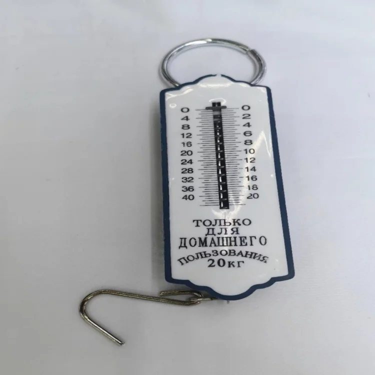 20kg Russian spring scale luggage scale hook scale hanging