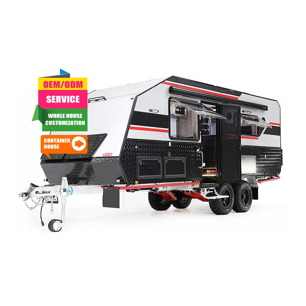 CE Сертификация camper in vendita Караван Автобус 13 футов гибридный караван