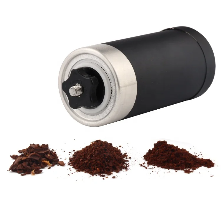 Индивидуальные ручные Кофемолки из нержавеющей стали 18/8 48x186 мм, ручная кофемолка из стали