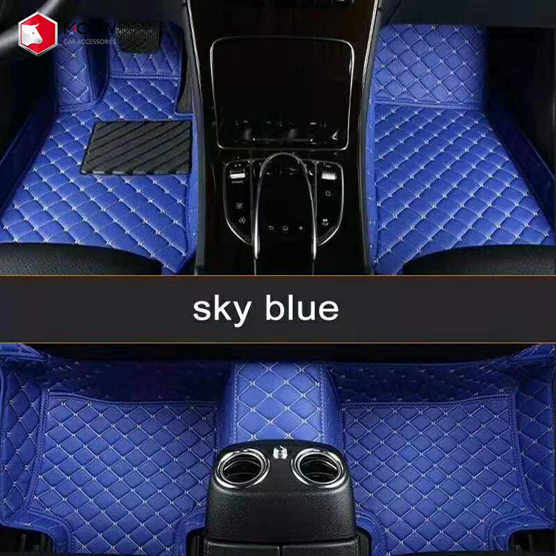 
Mcow 2020 High Quality Durable Customized Leather 3D 5D Car Foot Mat Car Floor Carpets Car Mats 
