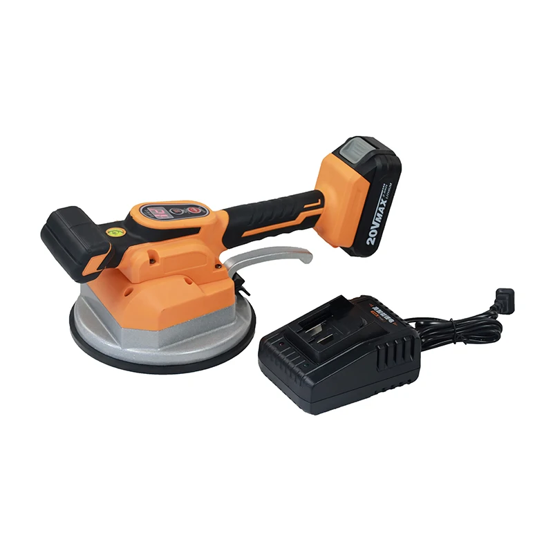 Tile Vibration Machine 20V A71205 Enlarged Tile Suction Cup 12 Speed Adjustable Auto Leveling Handheld Tile Laying Machine