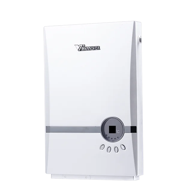 Промоакция в Ганновере, высокая эффективность более 98.5% 220 В, настенный монтаж, горячая Ванна, Душ, мгновенные электрические подогреватели горячей воды