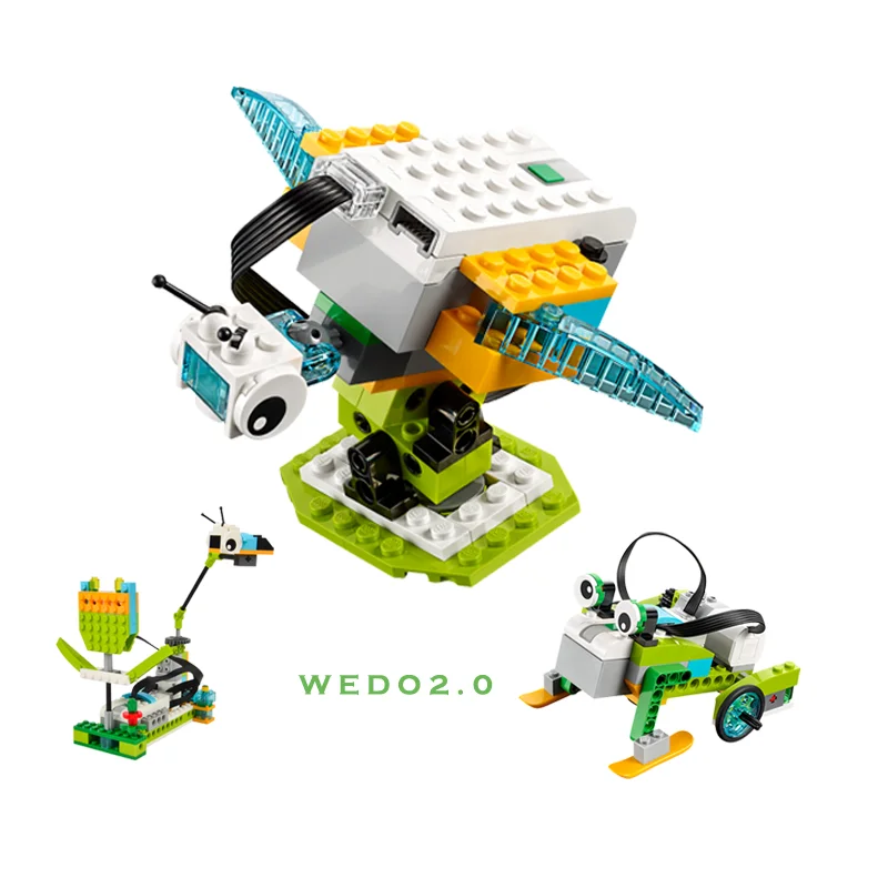 280pcs Building Block Parts Technic Kits Wedo 2.0 Set Battery or Rechargeable Robot Education