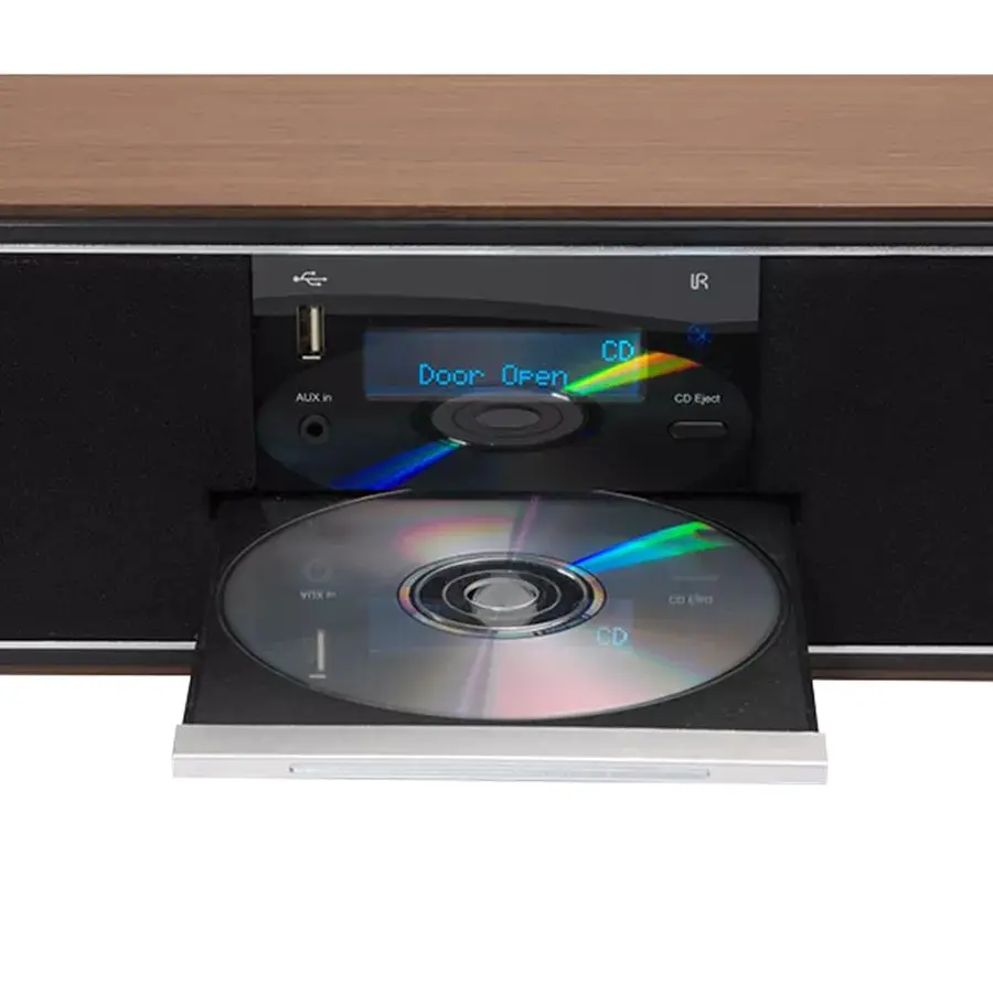 Wireless Stereo Subwoofer Altavoz Wood Home Audio Desktop Speaker