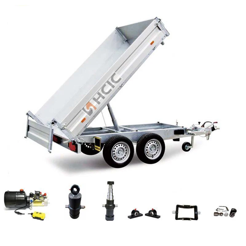 4,5 тонн 400 мм Диаметр короткого хода вращающийся гидравлический цилиндр