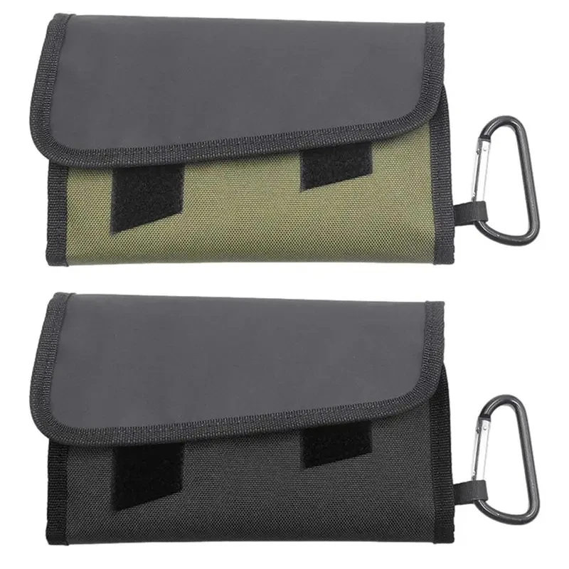 Custom Fishing Lure Storage Bag Oxford Cloth PE Waterproof Jig Bait Pouch SoftBait Protective Cover Organizer For Lure Wallet