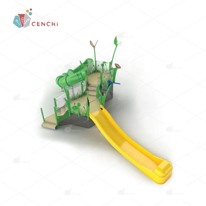 Cenchiv outdoor swimming poor water park slide commercial hotel resort water play equipment splash pad equipment