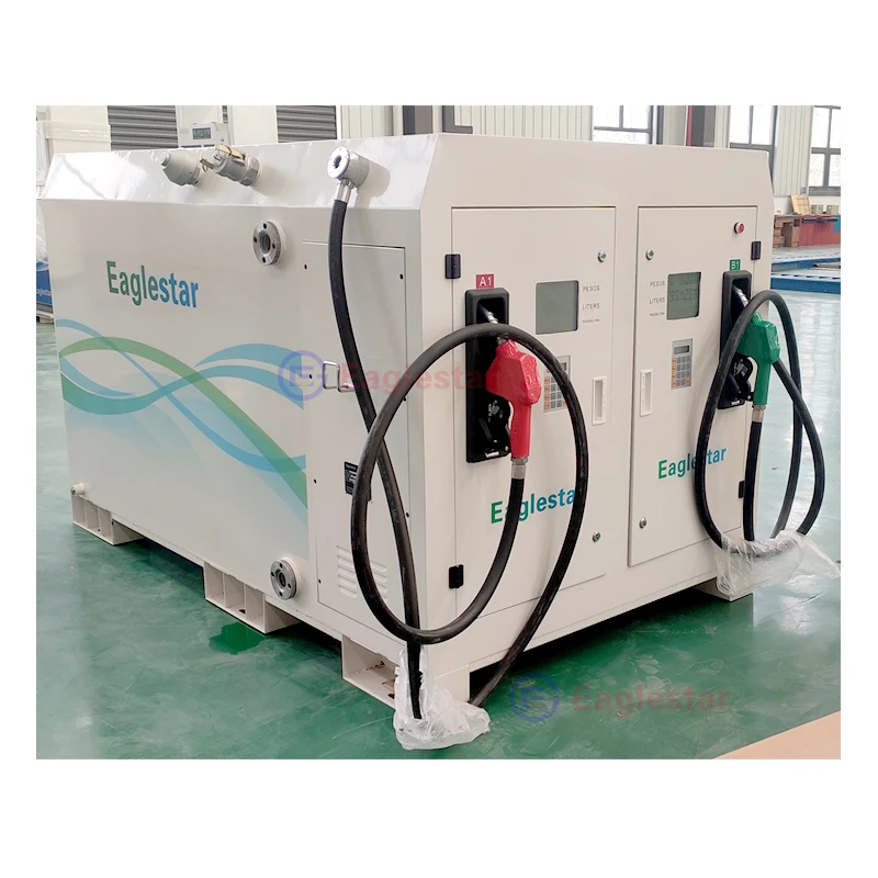 Eaglestar 3 шланги 3000L мобильный мини-бензиновый топливный контейнер для бензиновых станций переносная топливная заправочная станция