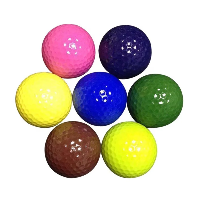 High Quality Double-Layer Golf Balls and Putter White Color Two-Piece Ball for Indoor Practice Special Gift from Manufacturer
