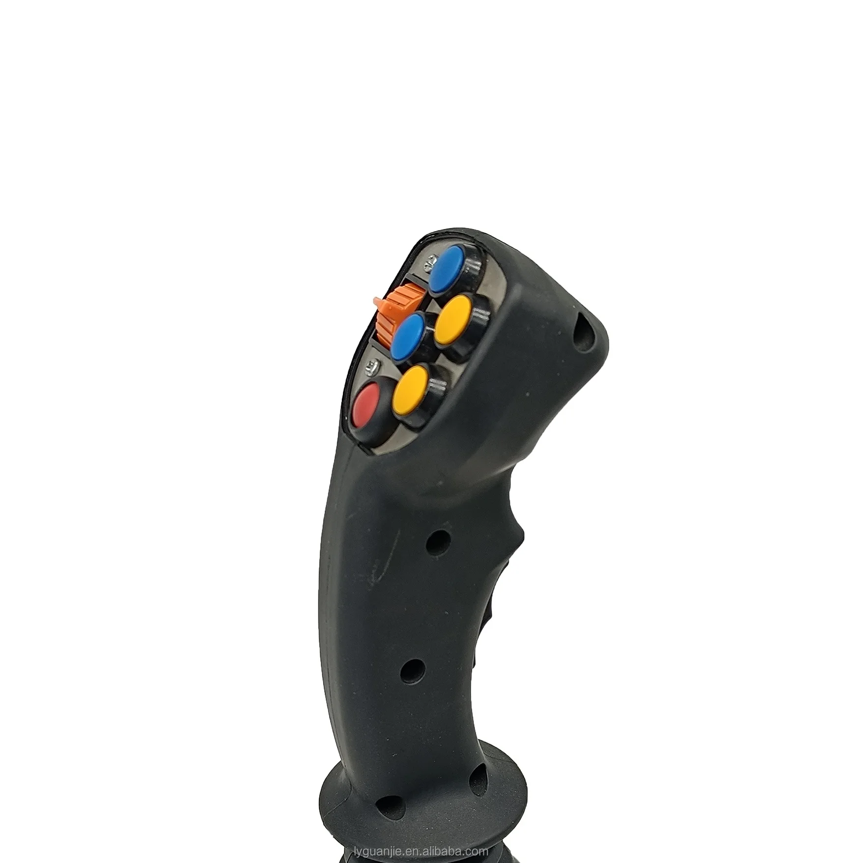 Industrial Handle With Grip Supplier  Hall Effect Joystick With a Variety of Grip Deadman Switch