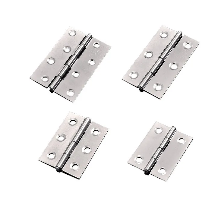 HM1124 Small cabinet door flush small hinge 1.5/2/2.5/3inch stainless steel hinge hinge box direct selling