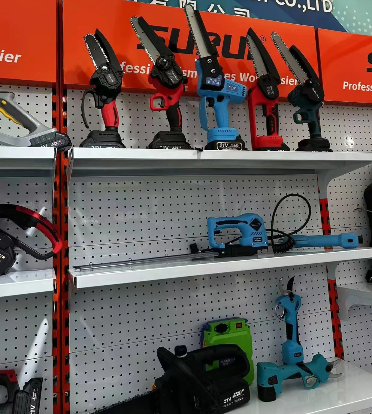 Mini Chainsaw 6-Inch Cordless with 2 Battery - 21V Handheld Electric Small Power Chain Saws Battery Operated with 2 Chains