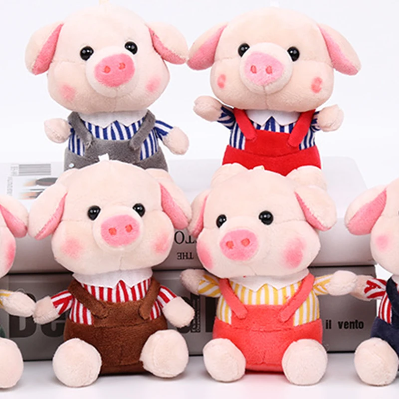 Cute Little Pig Keychain Pendant Lovers Plush Toys