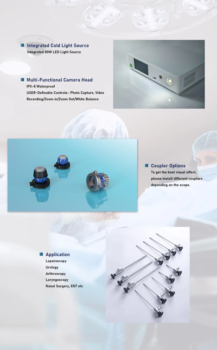 High Quality Full HD Surgical Video Endoscope Camera Endoscopy Manufacturer IKEDA 9001G-T