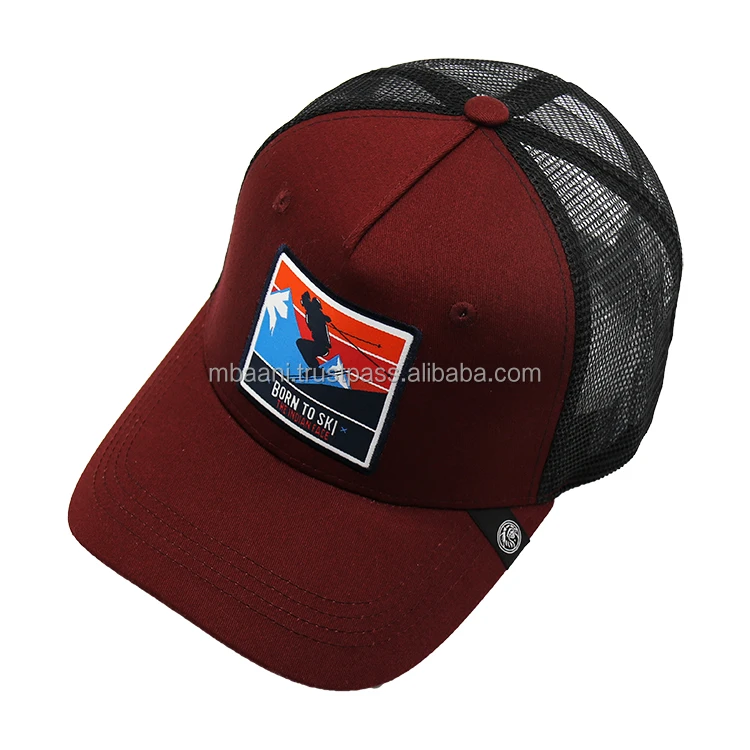 Round  Brim bank Gorras Trucker Hat Mesh cotton Trucker Mesh Caps Blank Promotional Men Casquette Trucker Hats