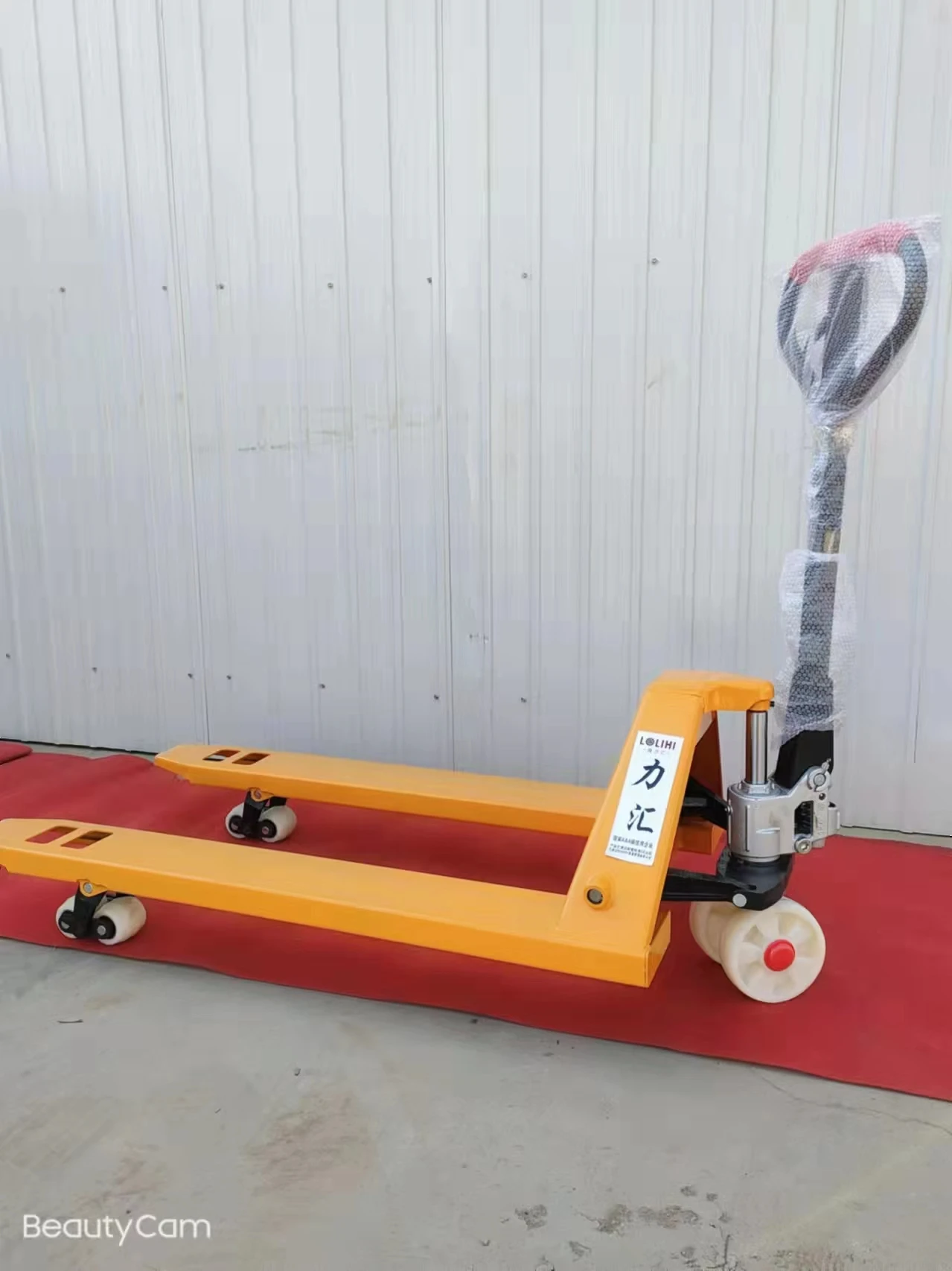 hot selling 3T 685mm durable manual handling pallet truck for construction