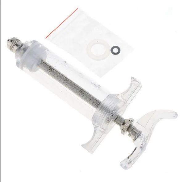 Automatic Injection Plastic Steel Veterinary Syringes Suitable for Cattle Sheep  Pigs Poultry and Other Animals