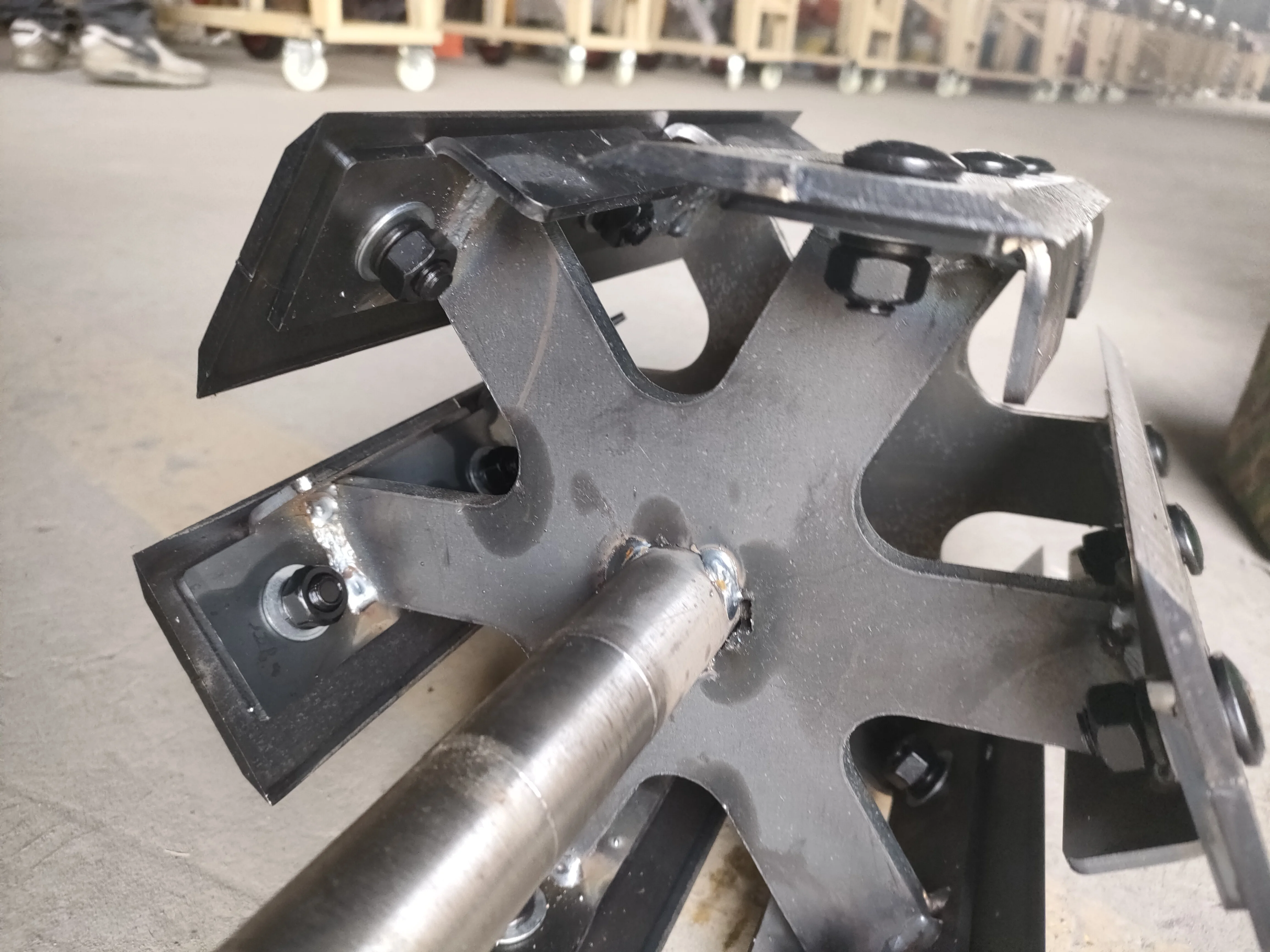 Weiwei 8000 kg/h making animal feed factory price cut crop straw  hay cutter