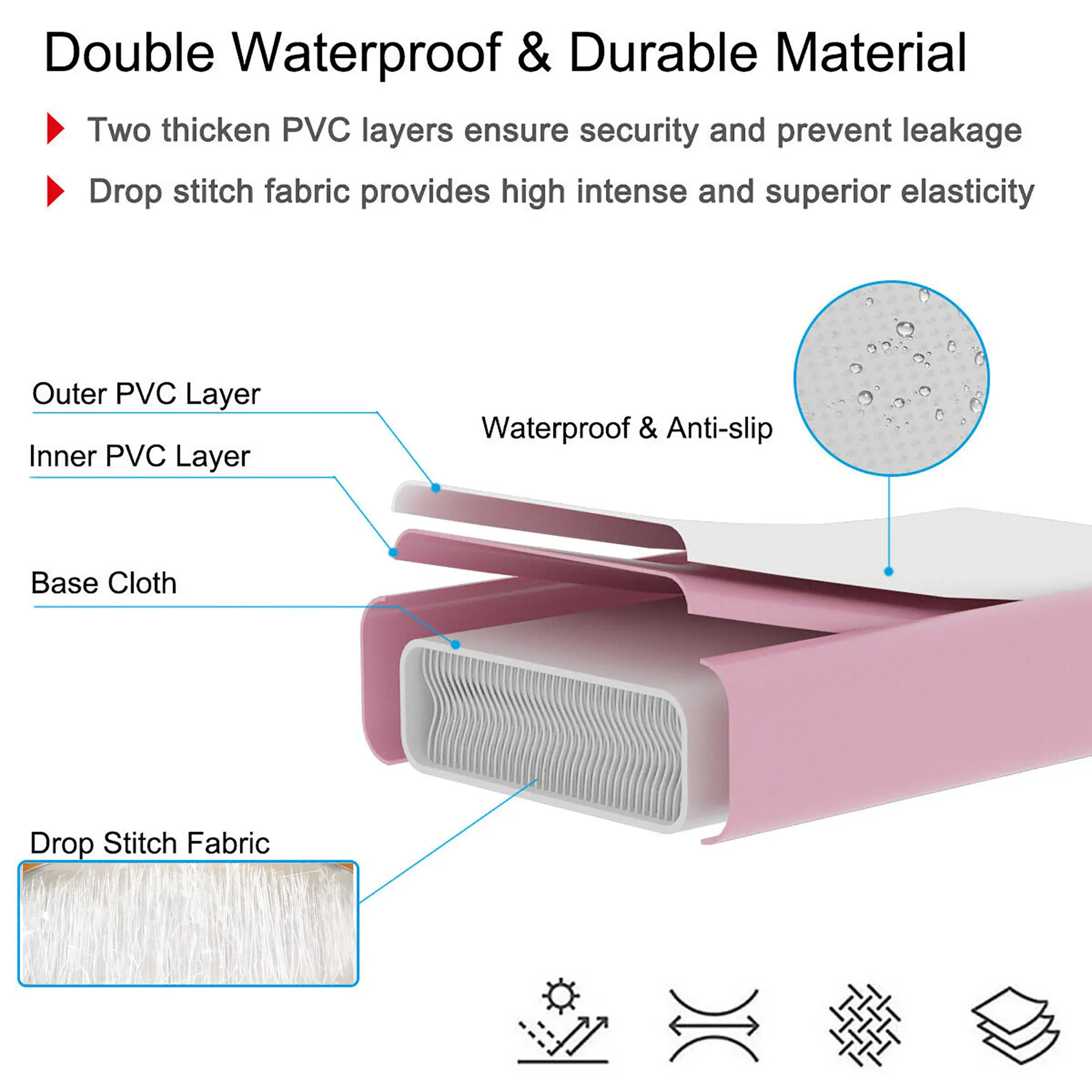 Factory price 5m inflatable air track mats air track gymnastics inflatable floor pump mat for home gym