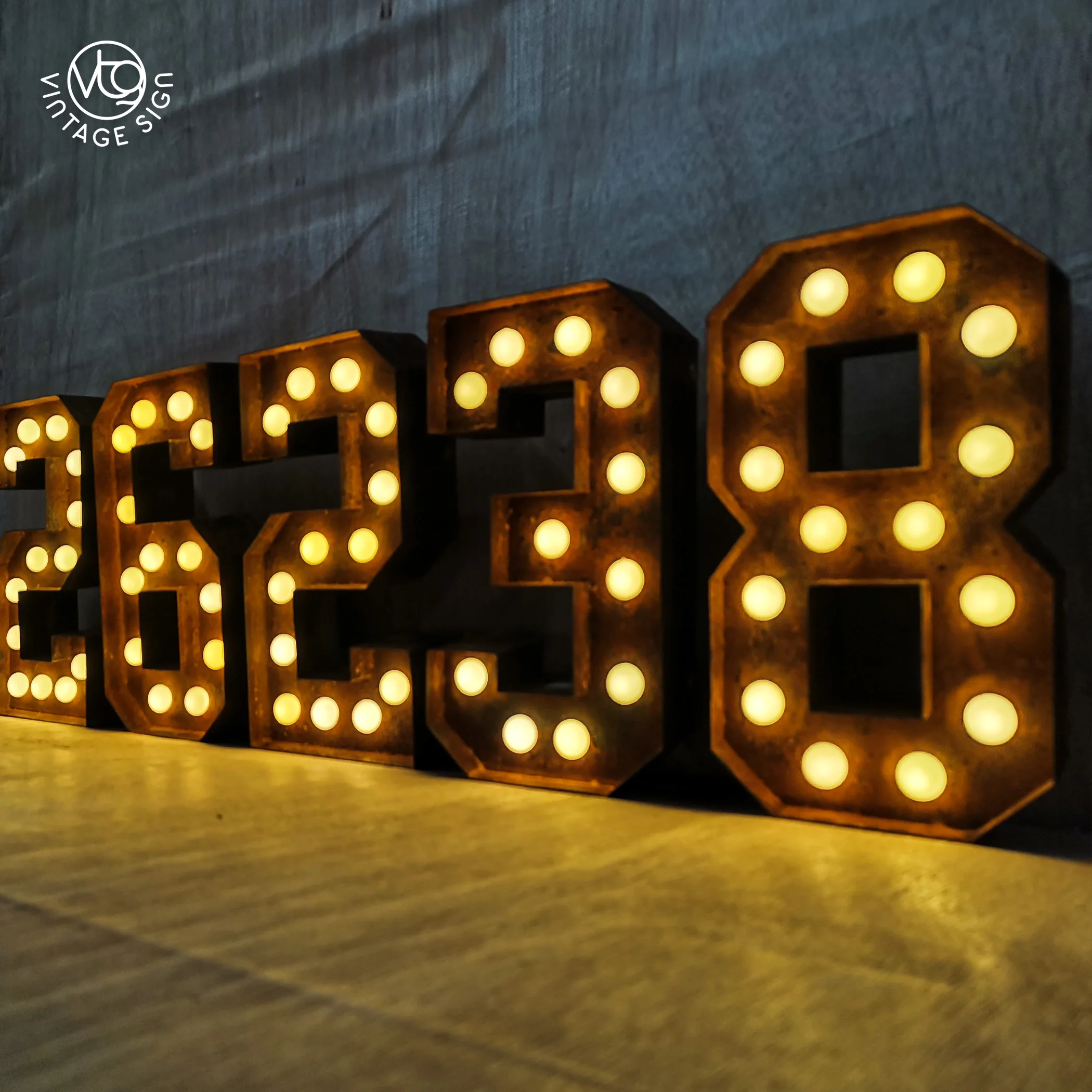 Manufacturer Custom Giant Led Light Up 4FT Marquee Letters Light UP Illuminated Wedding Decoration
