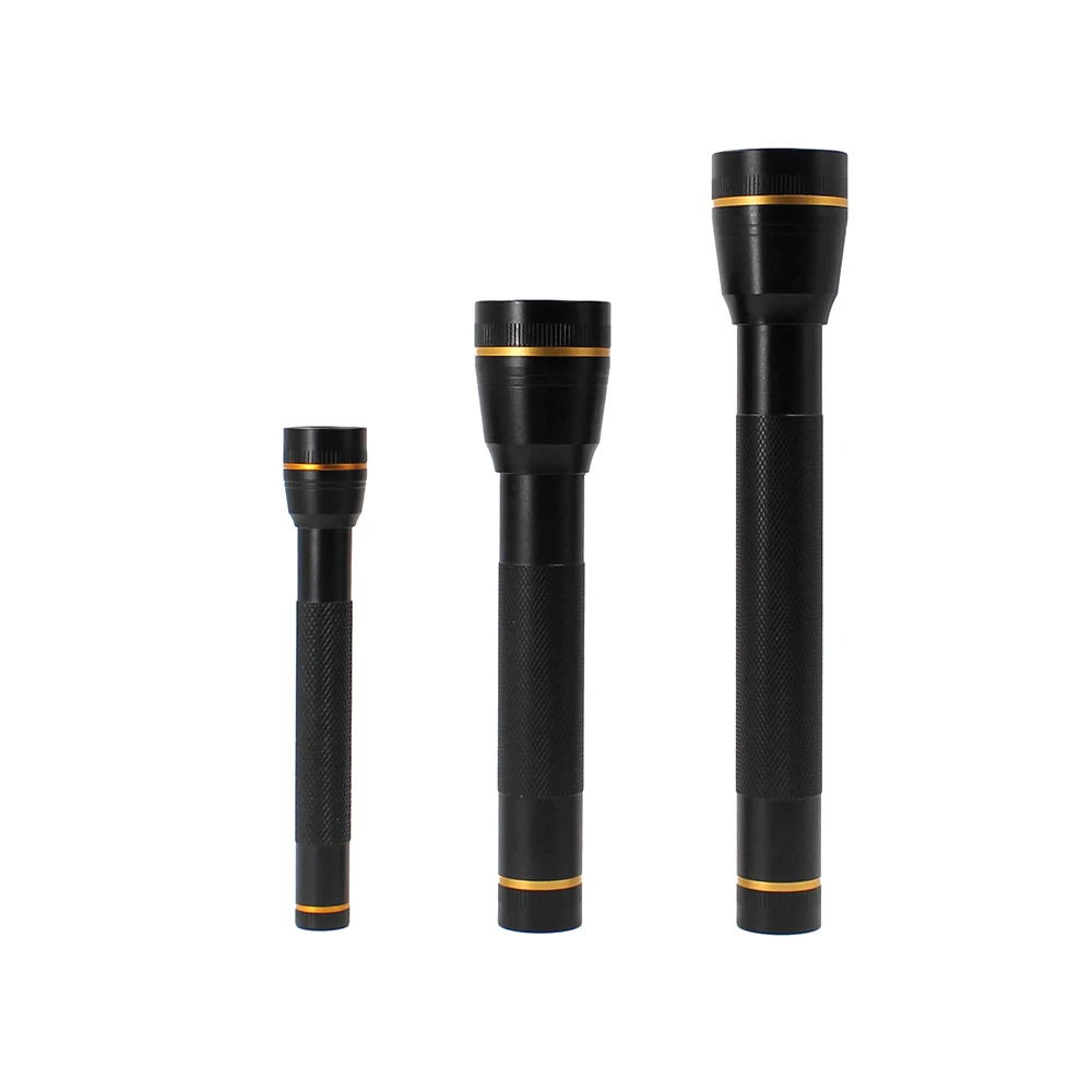 America Market Hot Sell Torch High Power 2c Dry Battery Handheld Led Flashlight