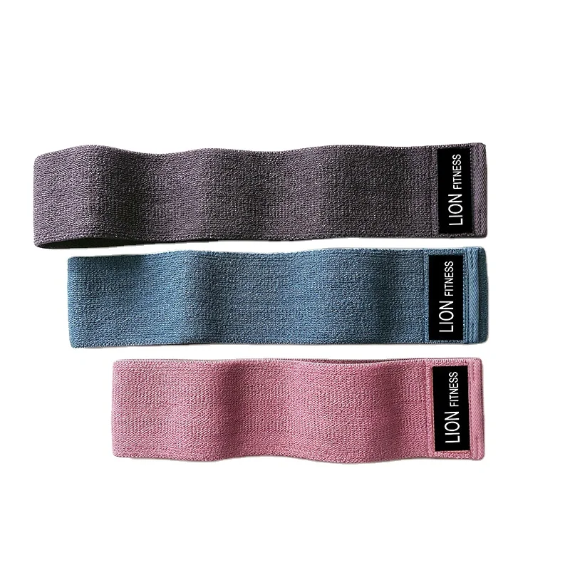 Manufacturer Custom Pull Up Fabric Resistance Loop Exercise Bands Set Fitness Bands Resistance Band