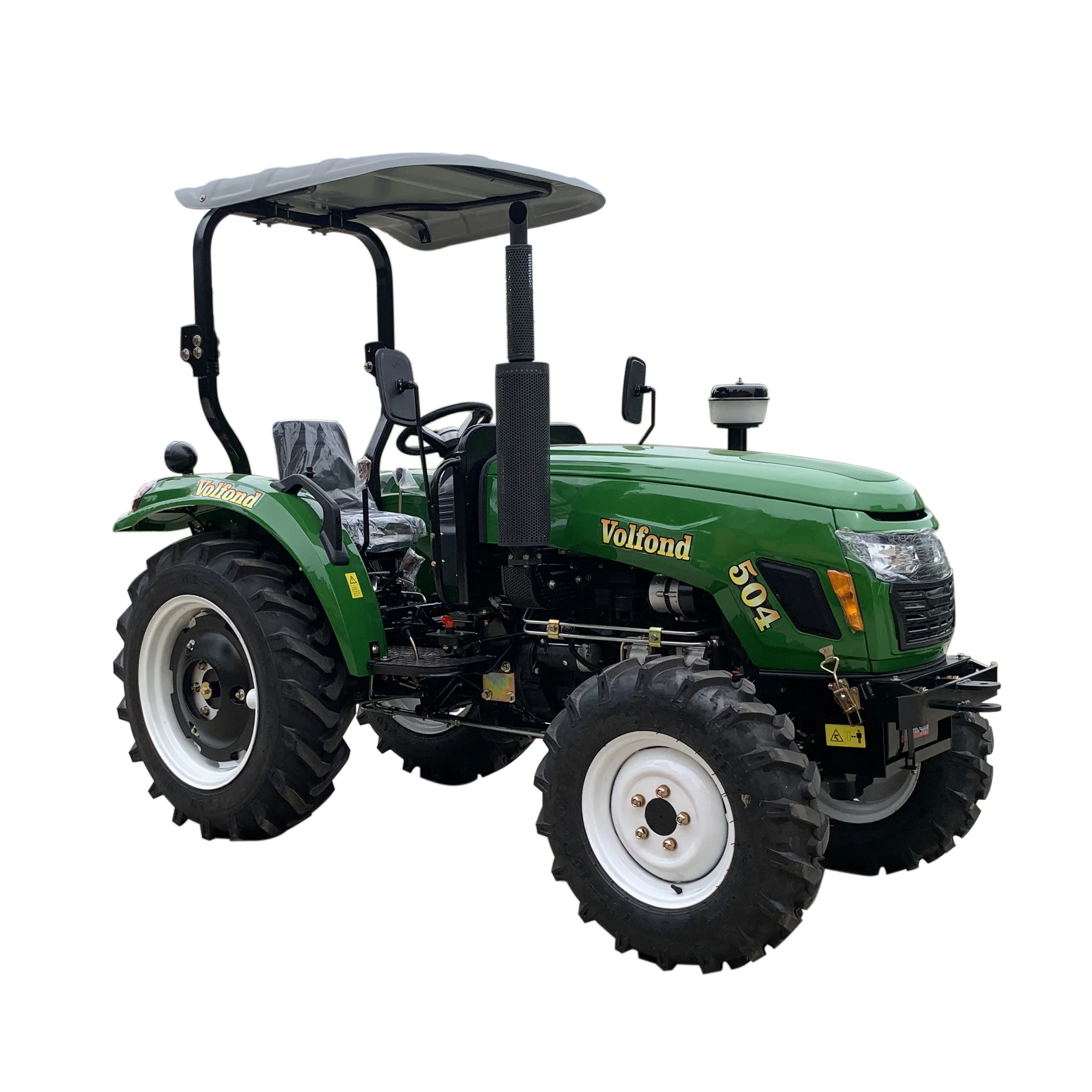 Shandong Weifang tractors factory make high productivity Euro 3 diesel engine canopy 50 HP tractors with 8+8 shuttle shift