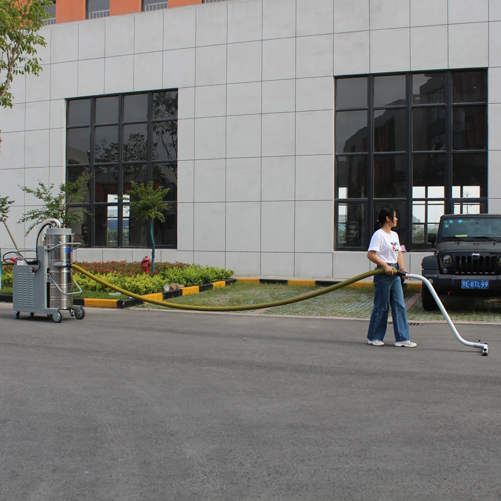 Three-phase electricity Industrial Vacuum Cleaner with PTFE filters for Metal Manufacturing