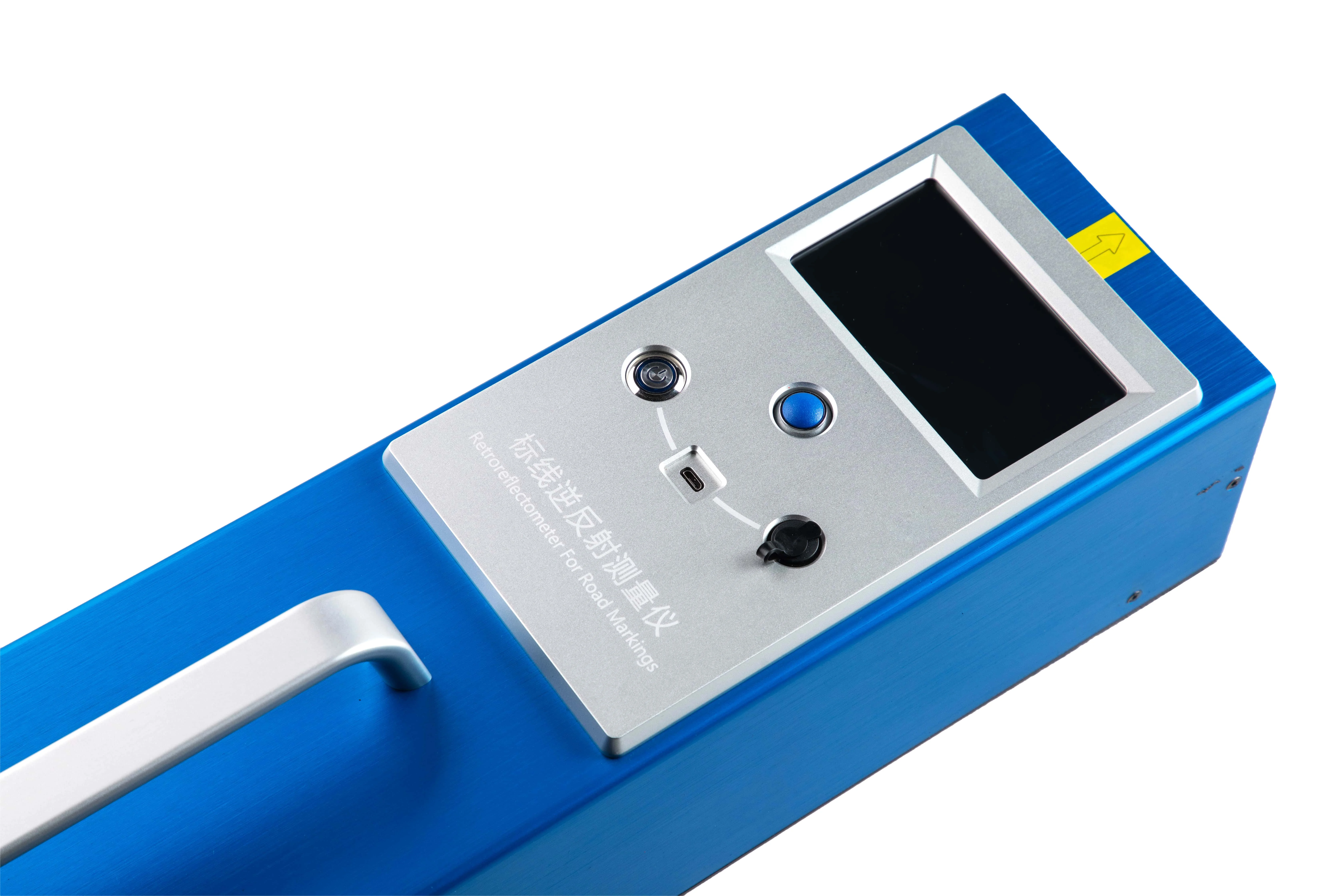 Pavement marking reflectance measuring instrument
