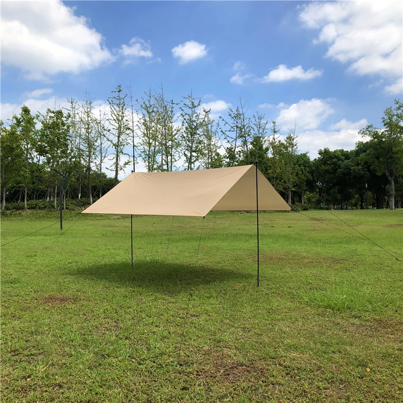 Outdoor Awning Beach Floor Mat For Rain Protection and Ultraviolet Sun Shading 4X3 Meters