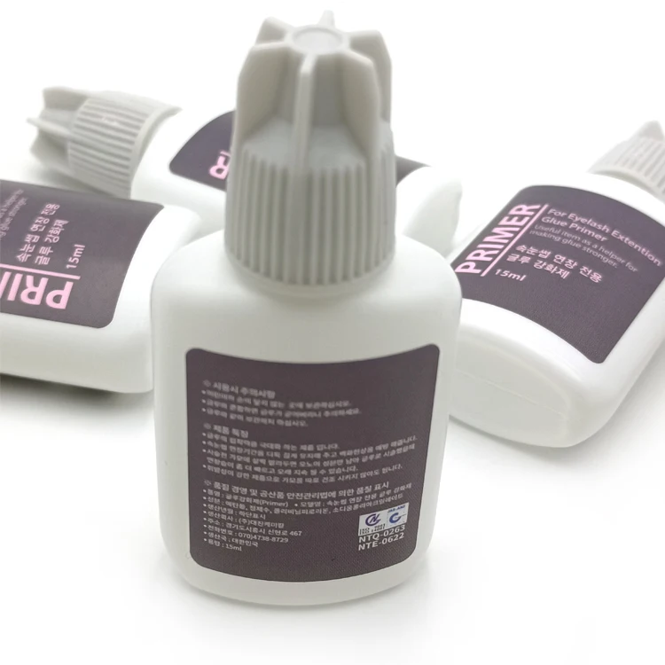 clear eyelash extension glue primer Sky Primer for lash extension adhesive more powerful