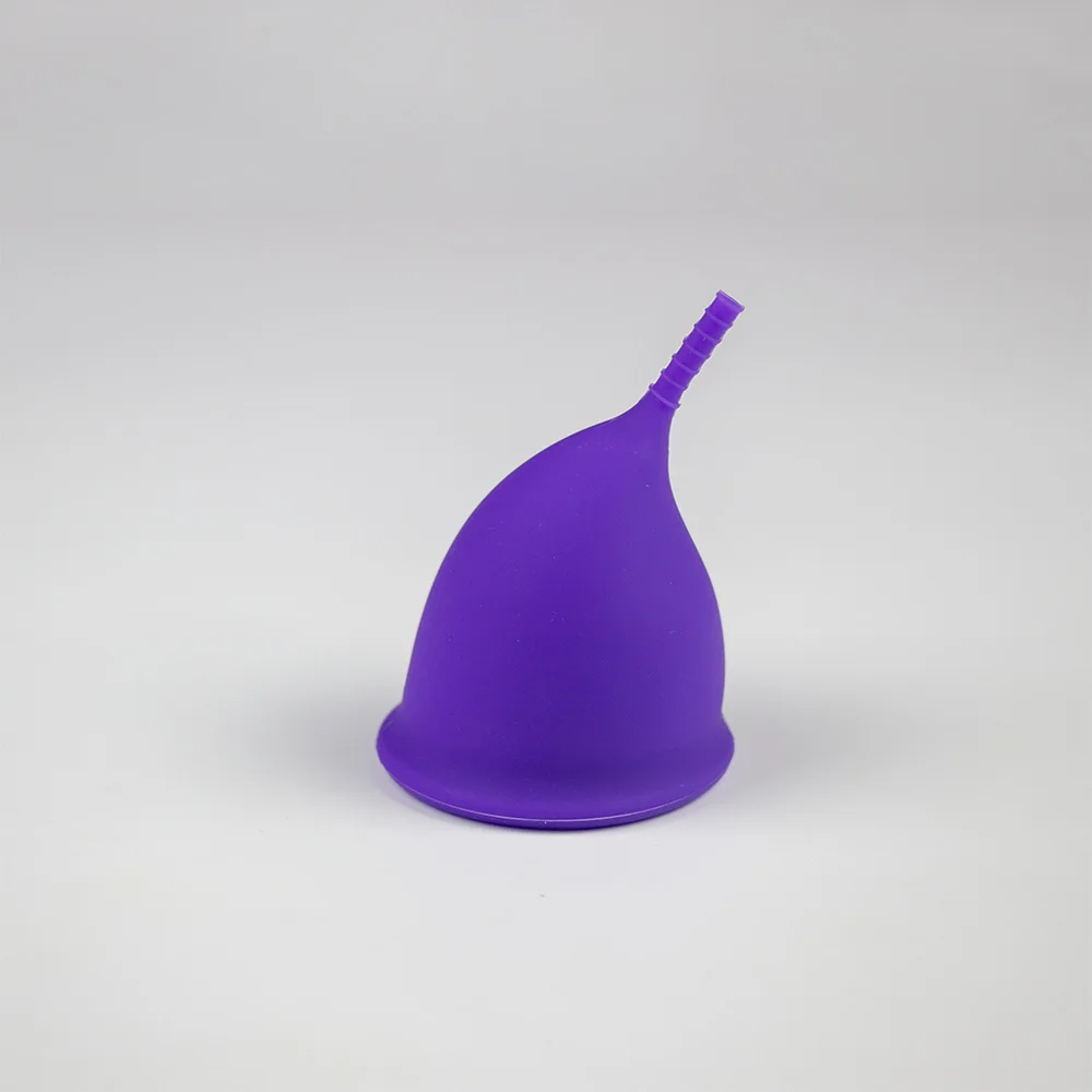 Stick feminy valved bag to store the womanly discharge pouch menstrual cup