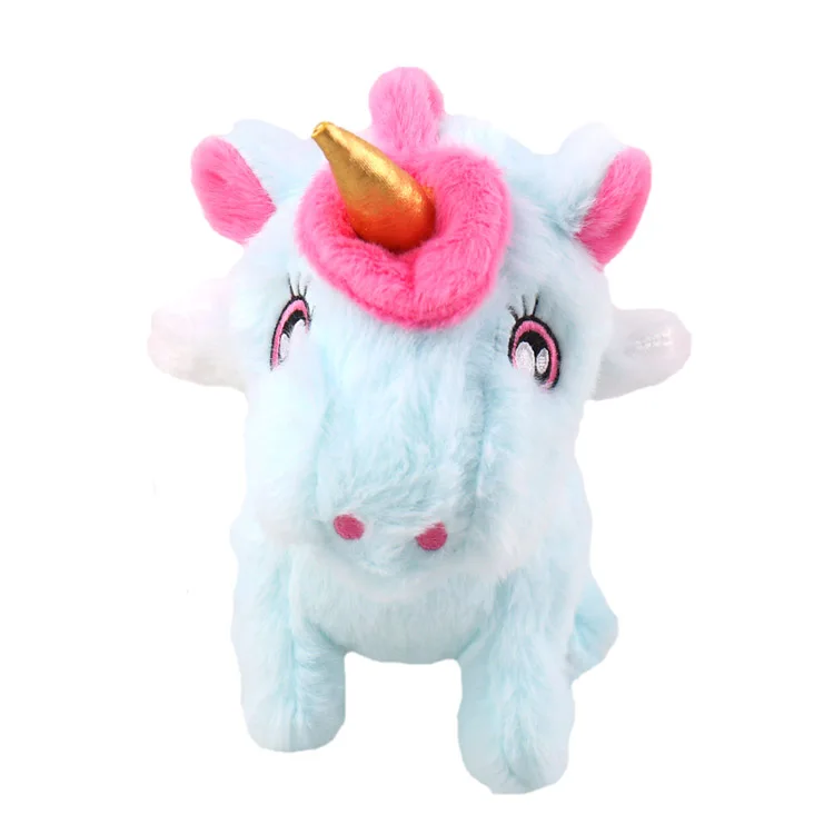 New Arrival Stuffed Animal Toys Children Toys Interactive Walking Unicorn for Kids Music Plush Cute Electronic Plush Toy