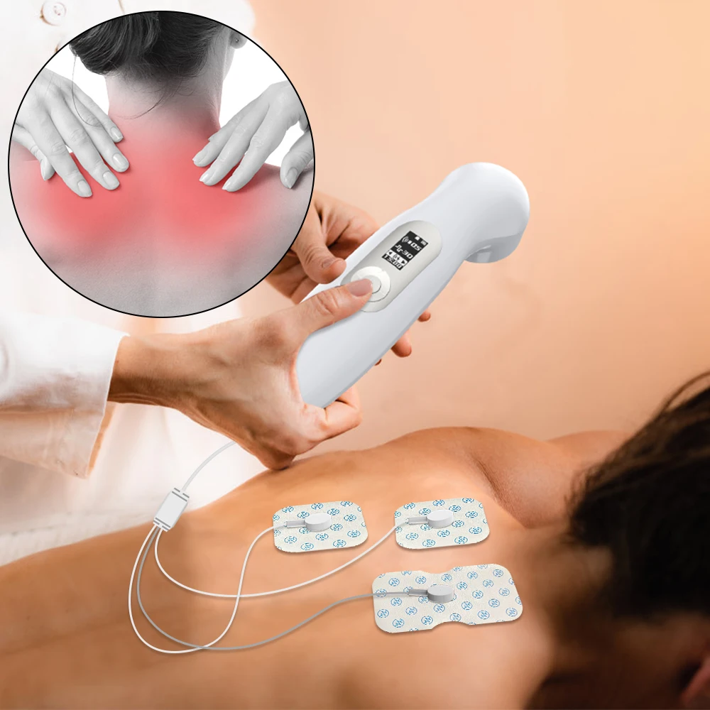Suyzeko New Design Electric Muscle Stimulator TENS EMS Therapy Unit 1Mhz Deep Penetration Ultrasound Therapy Machine