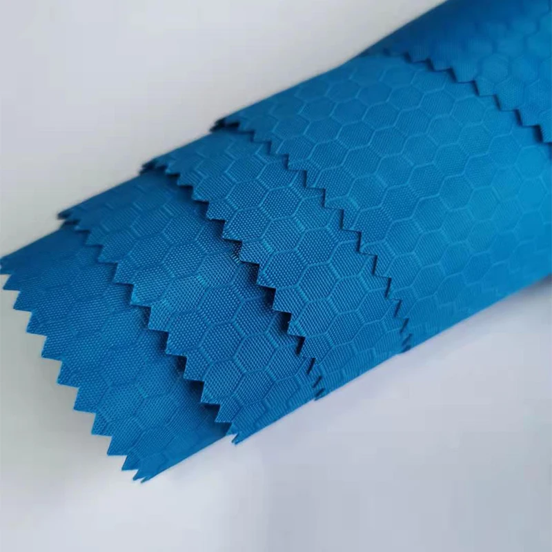 China Factory 210d Lining 100% Polyester Fabric Waterproof Ripstop With Pvc Coated Plaid For Outdoor Tent Bag