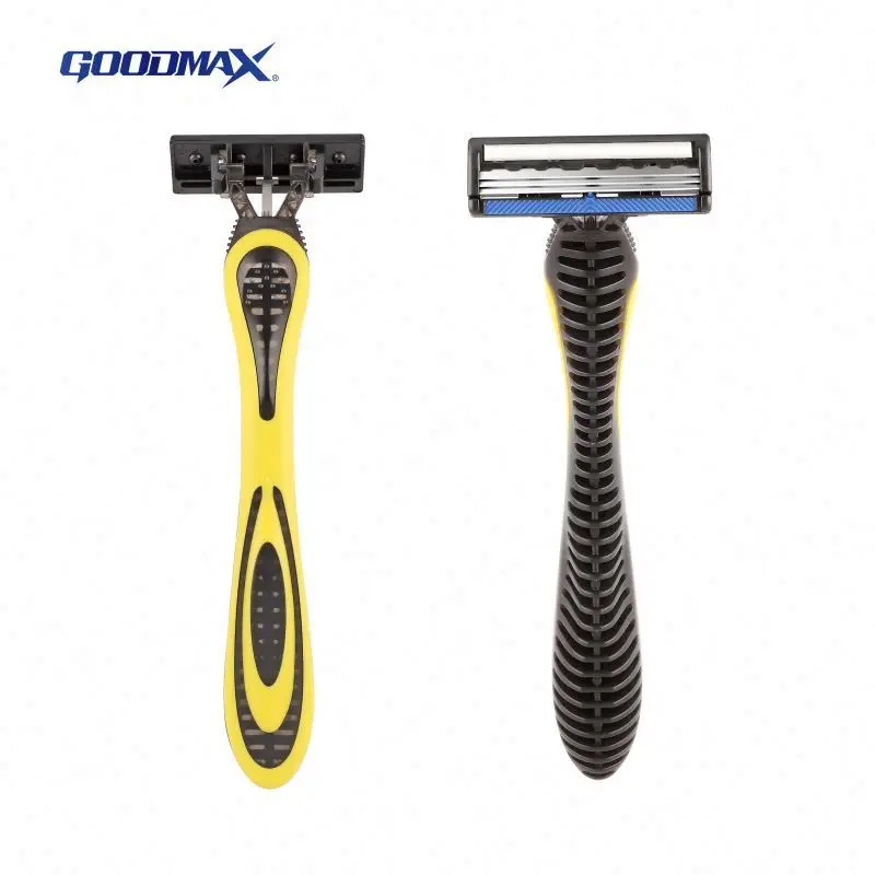 Maquinilla De Afeitar Desechable China Supplier Triple Stainless Steel Blade Men Shaving Disposable Razor
