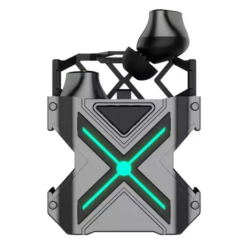 Original K89 Tws Metal Bt5.3 Headphone Low Latency Gaming Headset HiFi Led Light Touch Wireless Earbuds Gamer In-ear Earphones