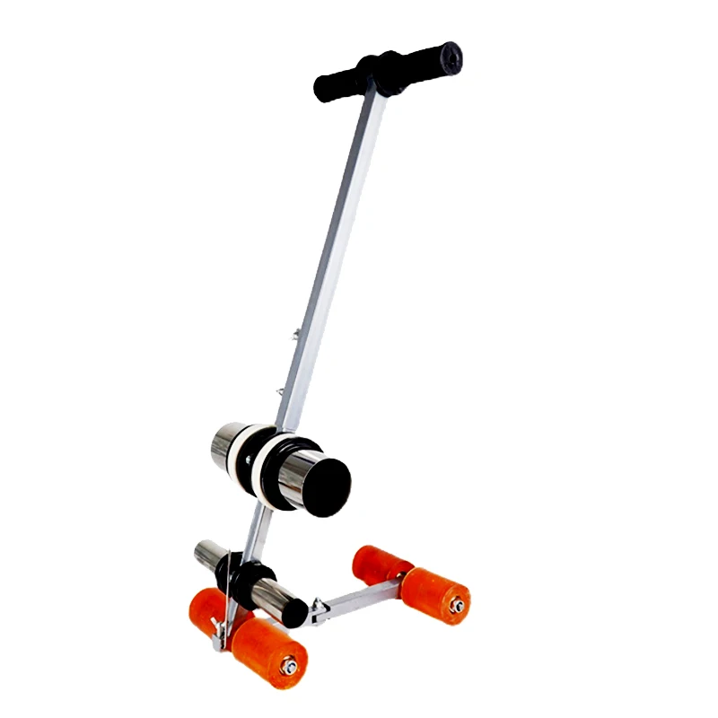 PVC warning barricade floor marking tape machine  zebra line sticking equipment Beautiful grain paper tape machine