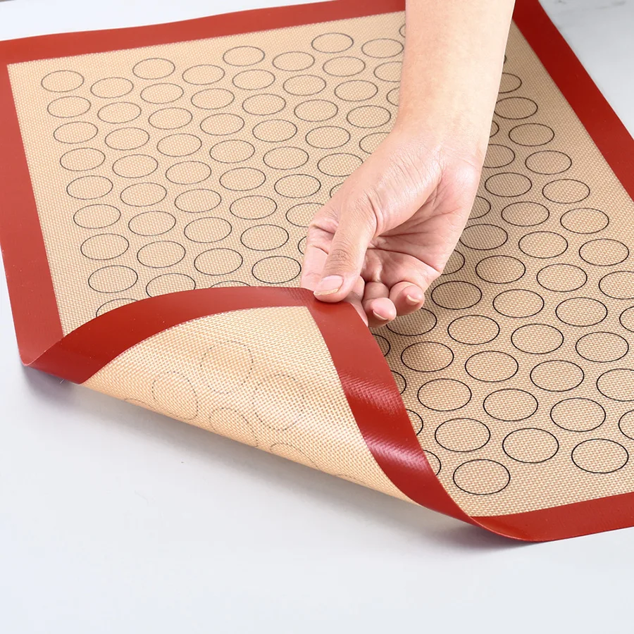 OEM Silicone Mat For Rolling Dough Pad Non-stick Oven Patisserie Baking Accessories Tools Multi-size Silicone Baking Mat