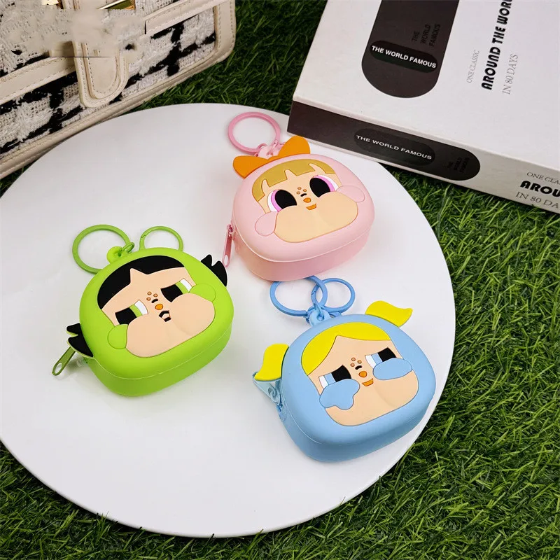 New Flying Policewoman Coin  Purse Series Purse Key Chain Key Chain Gift Labubu Airpods Case Pendant Earphone  Storage Bags