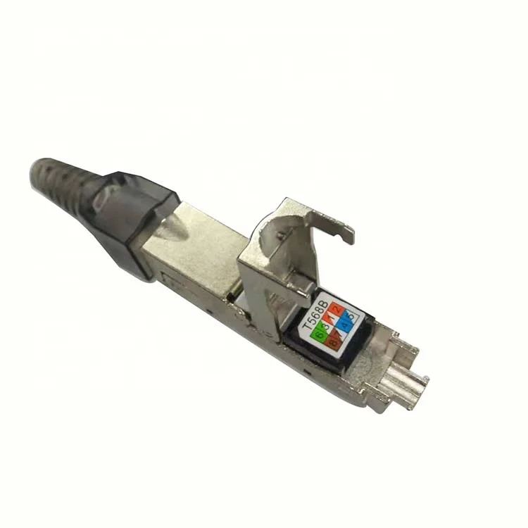 RJ45 MALE CONNECTOR FOR CAT6 CAT6A CAT7 BS0488S for network