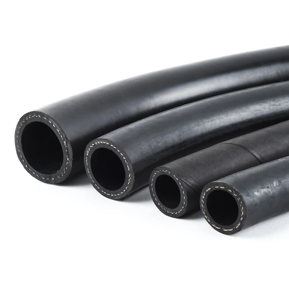 Hydraulic High Pressure Oil Hose Pipe Manufacture Customized Fuel Hose Pipe Hydraulic Braided Rubber Hose
