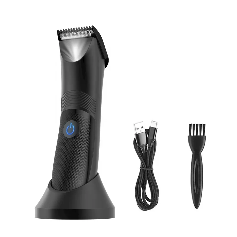 
Skin safe Waterproof Rechargeable USB Cordless electric shaver professional men beard and body hair trimmers for groin 