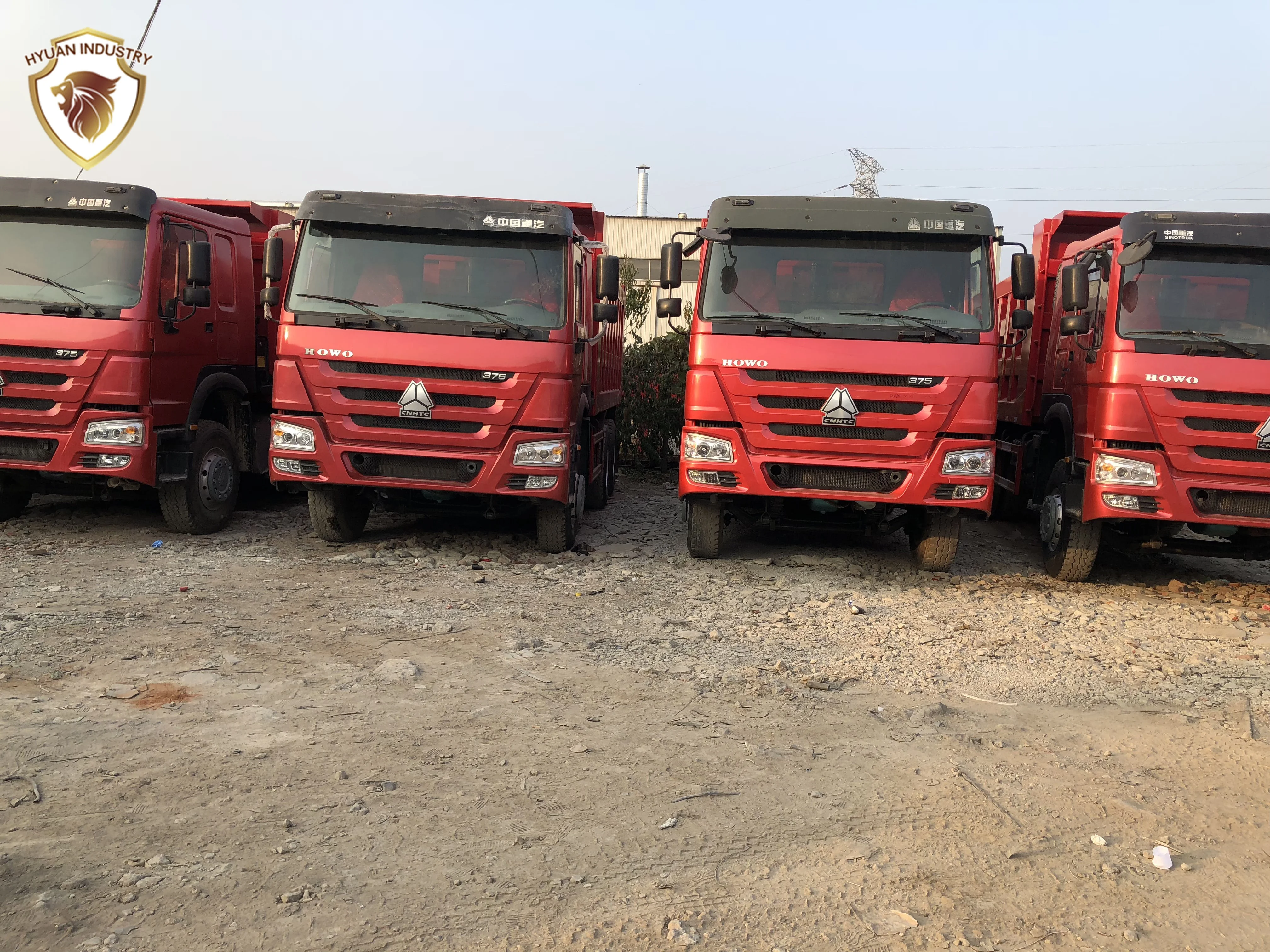 Tipper 25 Trucks Semi-Trailer 30 Cbm 6X4 371/375Hp 20Tons Sand Used Dump Truck For Sale